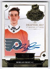 19/20 2019 UD THE CUP MORGAN FROST 2020-MF ROOKIE CLASS GOLD FOIL AUTO 75 FLYERS