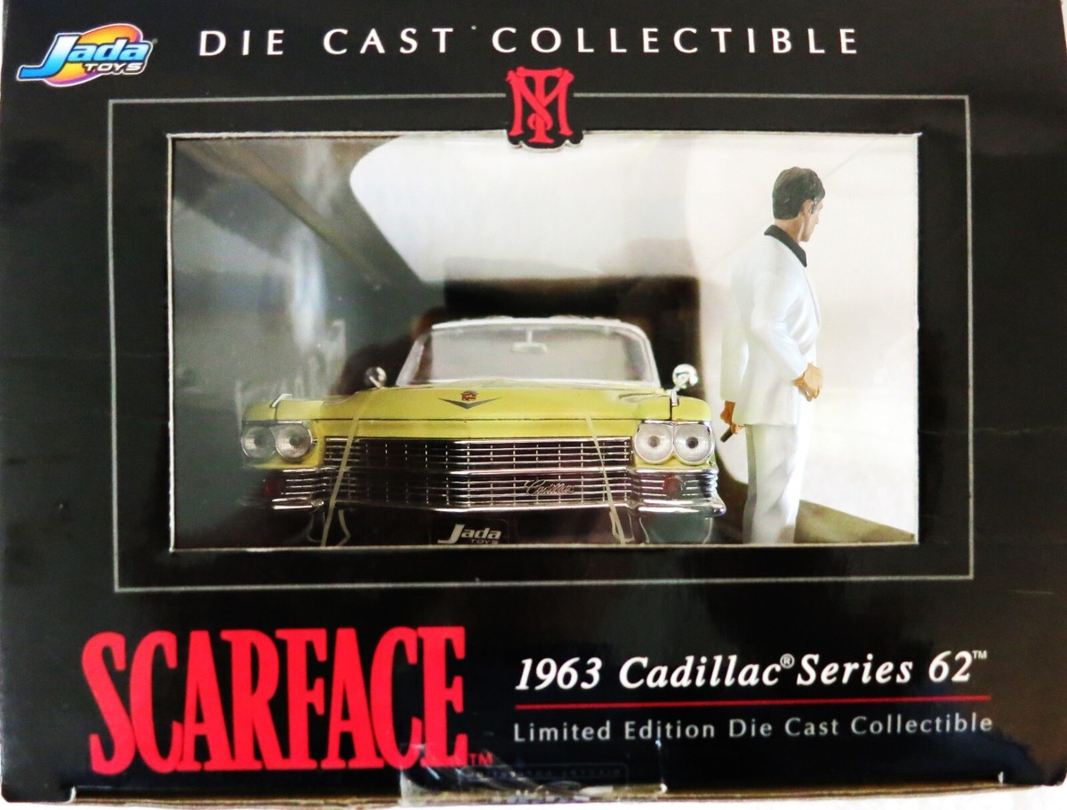 Scarface 1963 Cadillac Series 62 Jada Toys 1 18 for sale