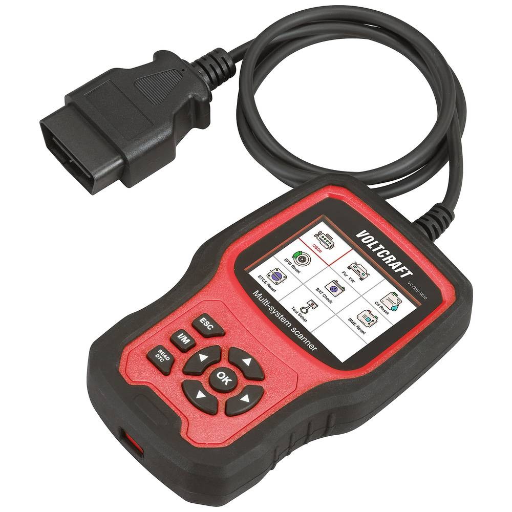 Testeur OBD II VOLTCRAFT diagnostic multimarque moteur effacement code défaut - 3