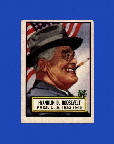 1952 Topps Look n See Set-Break # 1 Franklin Roosevelt VG-VGEX (crease)