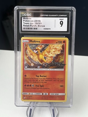 Moltres graded CGC 9 for sale on eBay