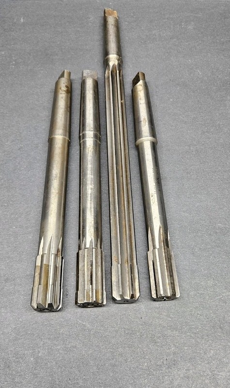 Cleveland 15/16" .995" & 1" Expandable HSS Reamer Lot 3MT MT3 Peerless Machinist