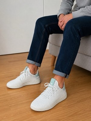     Adidas Pharrell Williams Tennis Hu Sneaker Gr. 46  US 12 Weiß