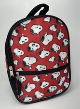 Peanuts Snoopy Small Children s Backpack Red ...