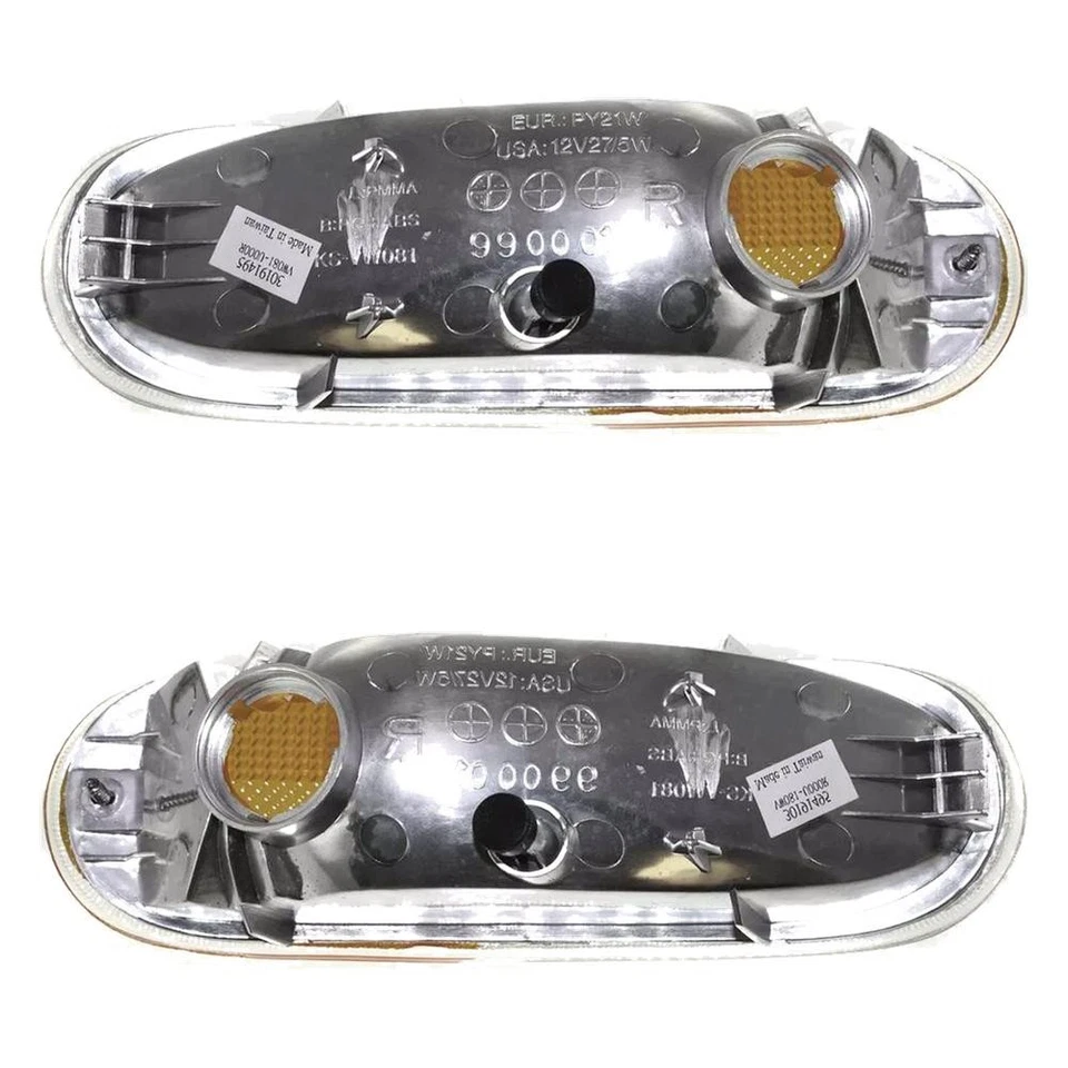 Pair of Daytime Running Lights Fits Volkswagen Beetle Beetle Cabrio 1998-2005 By - Image 4 of 4