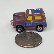 Vintage Machines Micro Action Chevy Blazer Purple Bobo 1988 Funrise