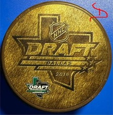 2018 NHL Special Dallas Brown Draft Puck (Limited Edition) 1 Of 4