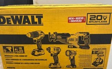 DeWALT DCK427D2 20V MAX Brushless 4 Tool Combo Kit w/ 2 Ah Battery