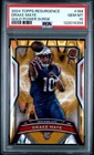 2024 Topps Resurgence DRAKE MAYE Gold Power Surge Refractor RC 39/50 PSA 10 Pop3
