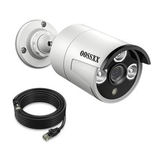(5.0MP POE Extend with 60 feet Cable Micropho...