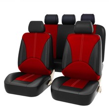 Leather Car Seat Covers Full Set 5-seats Front Rear Protector Cushion For Honda Leather Car Seat Covers Full Set 5-seats Front Rear Protector Cushion For Honda