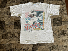 Vintage Dan Marino 90's Miami Dolphins NFL Football T-Shirt Salem Sportswear L