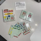 Vintage 1993 Parker Brothers Express Monopoly Card Game COMPLETE