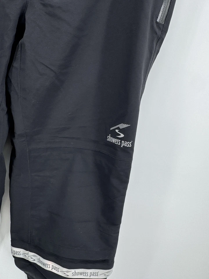 Pantalones Showers Pass Artex para mujer GRANDES impermeables con cremallera reflectantes para ciclismo Foto 2 de 4