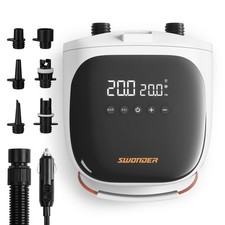 Swonder Paddle Board Pump, 30% Faster Inflation SUP Pump, Compact & 2.6lb Lig...