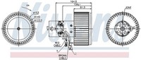 Nissens InnenraumgebläSe U.A. FüR CitroËN, Fiat, Lancia, Peugeot