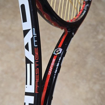HEAD Prestige MP Graphene Tennis Racquet Red/Black US Pat. 8342989