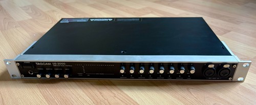 Tascam US-2000 USB Audio Interface Pre-Owned. Clean. Includes cables & rack ears