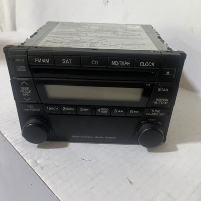 Mazda 2004-2006 MPV Am FM Radio Single Disc CD Player LE43669R0 UNTESTED