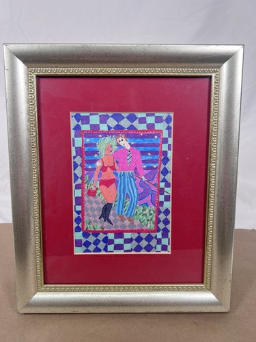 Laura Graham Scarborough Davidson Signed Print Medusa w/ Blind Date 32/50