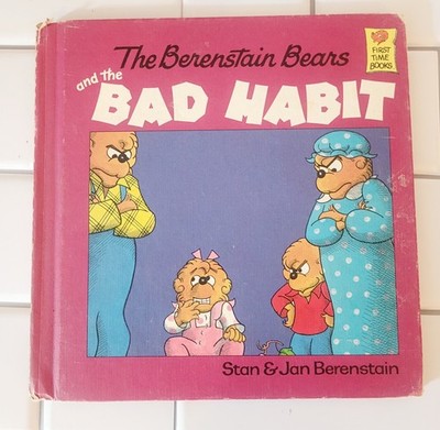 THE BERENSTAIN BEARS / FIRST TIME BOOKS ~ Lot of 3 Hardbound / Hard Cover 1980's