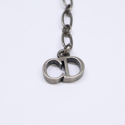 Christian Dior Star Choker (necklace) Antique Silver Color/Blue/Black - Picture 6 of 7