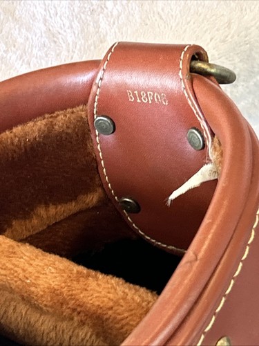 Daiwa Damen Cart Bag Coach Collection Braun Leder Canvas Vintage - Bild 5 von 13