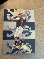 2025 Panini Crusade #78 Jace Jung Gold Foil Parallel - Rookie Logo - Tigers