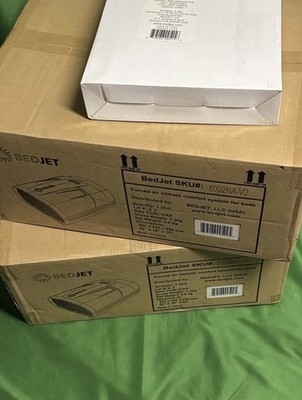 2 BedJet 6002NA-V2 Forced Air Climate Comfort System With King Size AirComforter