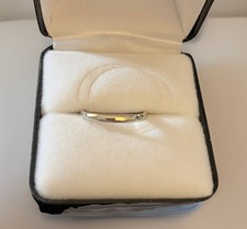 10k White Gold Wedding Ring Frederick Goldman