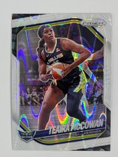 2025 Panini Prizm WNBA Teaira McCowan White Seismic Wave Prizm Wings