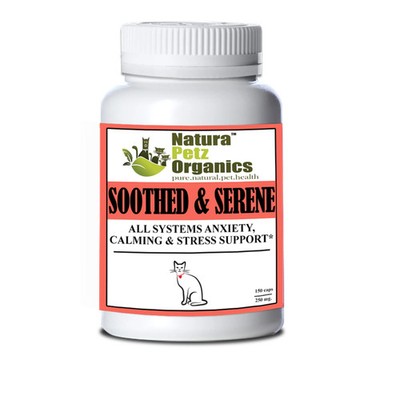 Organic Pet Systems Soothed & Serene Cat Anxiety & Calming Supplement