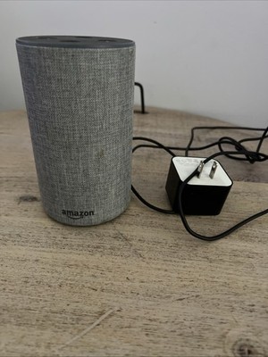 Amazon Echo 2nd Gen Smart Speaker - Alexa - Dolby Processing - Heather Gray