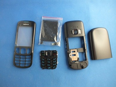Original Nokia 6303 6303i classic Front Back Mittel Cover Tastatur Matte Keypad