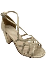 Touch Ups Women's Lupe Strappy Heeled Sandal Champagne