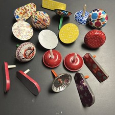 Vtg Tin Litho Noise Makers Shakers  New Years Eve Toys Lot Of 18