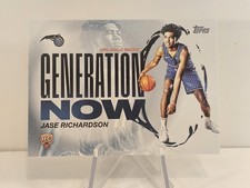 2025-26 Topps JASE RICHARDSON ROOKIE GENERATION NOW #GN-25 Orlando Magic RC