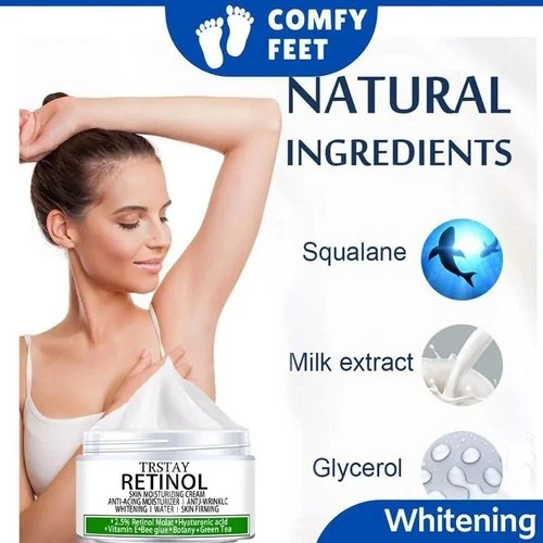 Remove Wrinkle Retinol Anti Aging Face Cream Firming Skin Care Whitening Cream - Picture 6 of 6