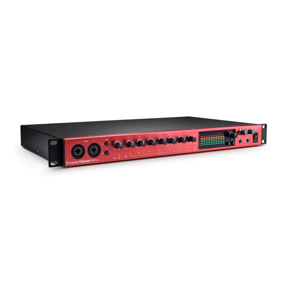 Focusrite Clarett+ 8Pre 18 in/20-out Audio Interface - Image 2 of 4