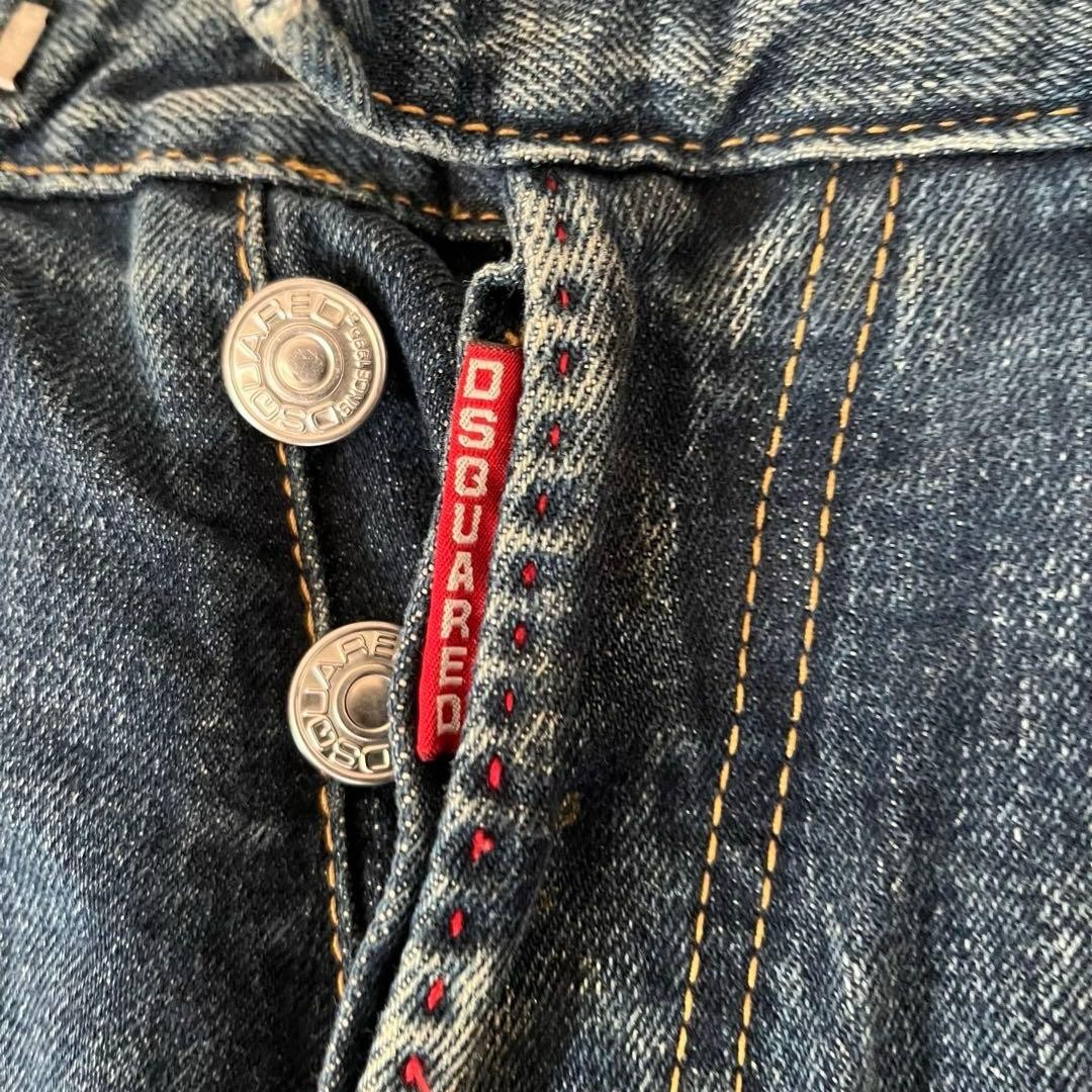 Dsquared２Vintage Processing Packwork Damage Paint… - image 10