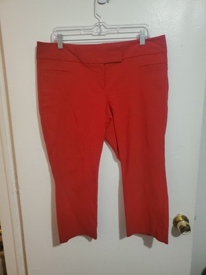 The Limited Ideal Stretch  sz 14 Dress Pants Red