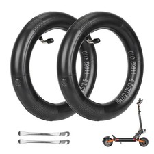 2-Pack 10x2 10x2.125 10x2.5 Replacement Inner Tubes with 90 Degree for Nanr...