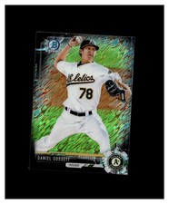 2017 Bowman Chrome Mini Prospects Black Shimmer Refractor Daniel Gossett /100