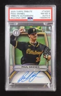 2025 Topps Tribute - Tribute Autographs Paul Skenes #TA-SKE Blue /199 (AU)