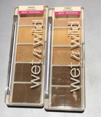 2 Pack Gold Whip Coloricon 5-pan Palette Eye Shadow