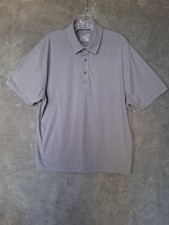 Under Armour Loose Mens Sz XL Gray Performance Polo Shirt Short Sleeve Stretch
