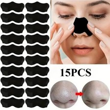 Deep Cleansing Nose Pore Strips Blackhead Remover Patch Facial Care Tool 15 pcs