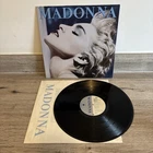 Madonna - True Blue Vinyl  LP Record With Lyrics Inner - 1986 WX 54
