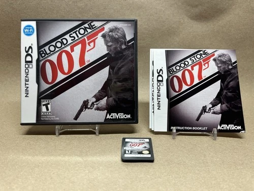 007 Blood Stone (Nintendo DS 2010) CIB Complete with Manual Authentic Tested!