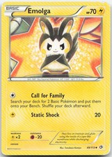 Emolga 49/113 Uncommon Legendary Treasures Pokemon Moderately Played on eBay
